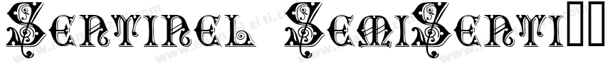 Sentinel SemiSenti字体转换